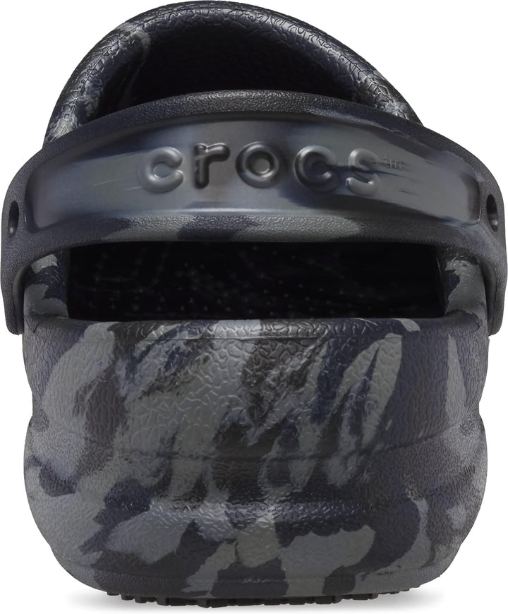 Crocs Unisex Bistro Graphic Clogs 36/37 EU Deep Navy Multi, 36/37 EU Deep Navy Multi