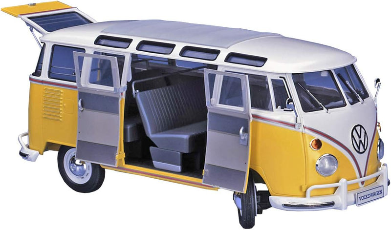 Hasegawa CH48 1/24 Volkswagen T2, 1963, mit Innenausstattung, Mehrfarbig