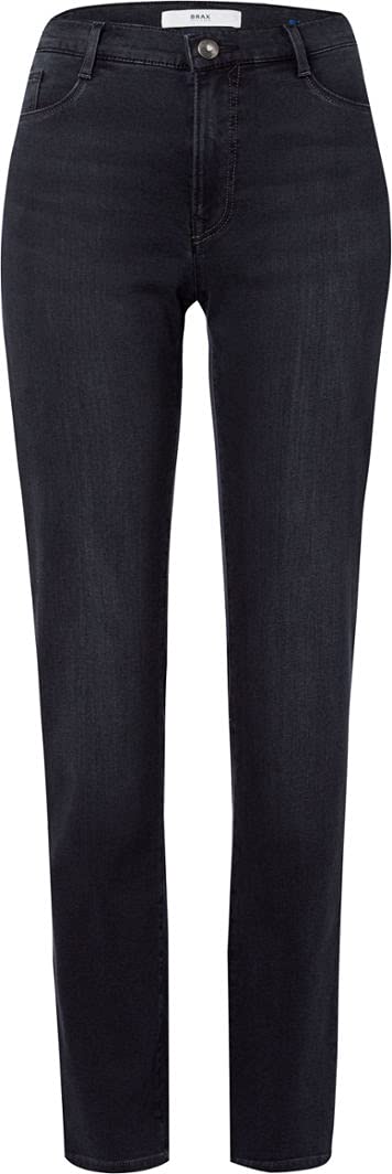 BRAX Damen Style Mary Blue Planet Nachhaltige Five-Pocket Jeans 26W / 32L Used Black, 26W / 32L Used