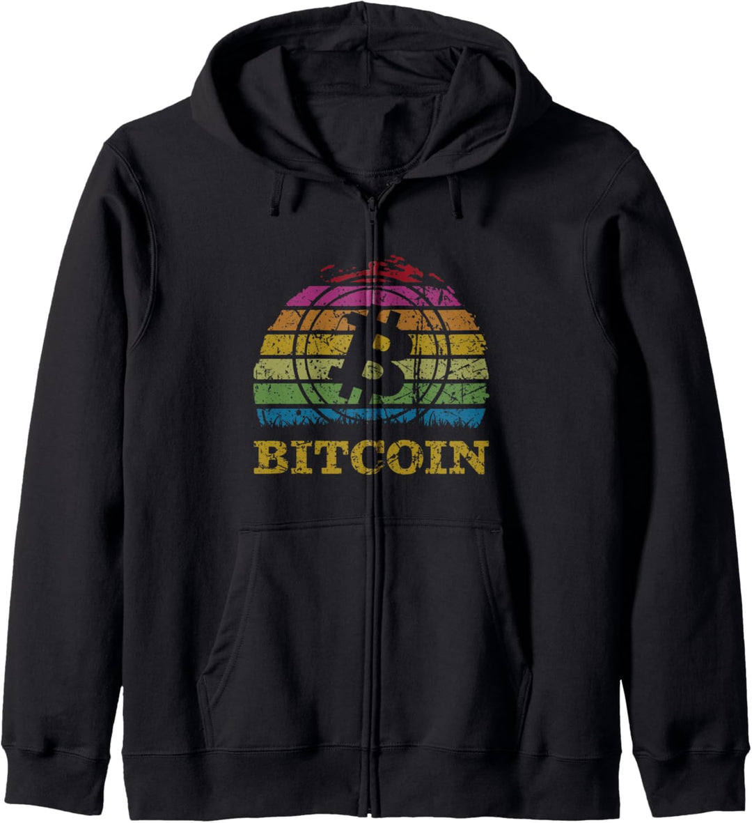 Lustiges Geschenk Bitcoin Crypto JUST HODL BTC Kapuzenjacke