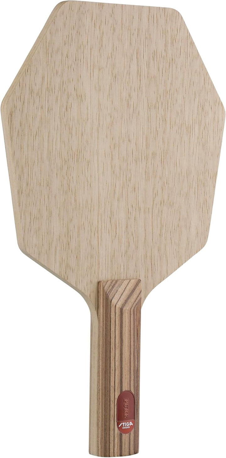 STIGA Tischtennisholz Pure - Professionelles Offensives Tischtennis Holz Blade – 7 Schichten reines