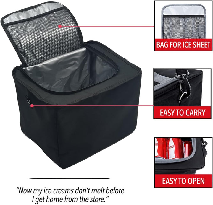 Kofferraum Organizer,Kofferraumtasche,Zusammenklappbarer 3 Extra Grosse Fächer 5 in 1 Kofferraumtasc