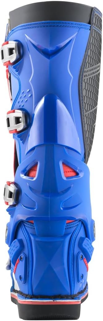 Bogotto MX-7 S Motocross Stiefel, blau/weiss/rot, 43, Blau Weiss Rot