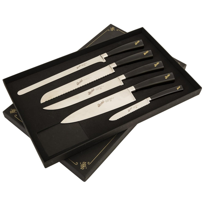 Berkel Elegance Set mit 5 chef-Messern Schwarz