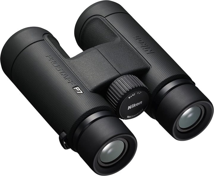 Nikon Prostaff P7 8x42 Fernglas, wasserdicht, beschlagfrei, gummierte Aussenseite, volle Grösse, öl-