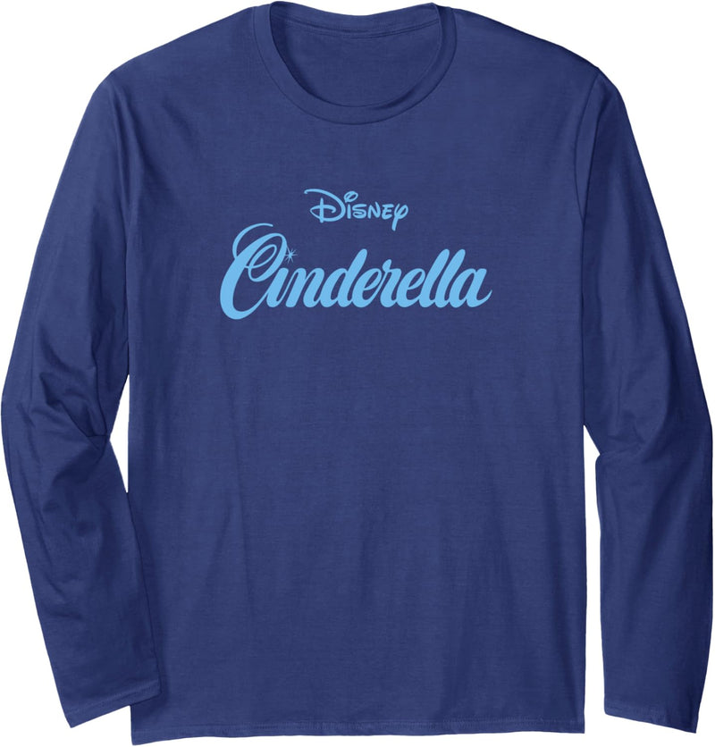 Disney Cinderella Chest Movie Logo C1 Langarmshirt