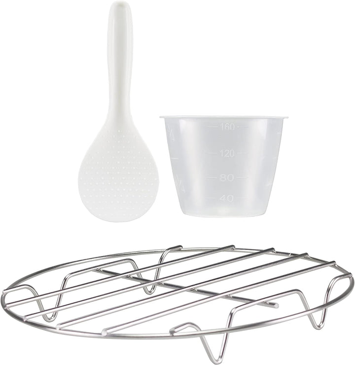 BEPER P101COS001 Multikocher, Elektrischer Schnellkochtopf, Dampfkochtopf 6 Liter- Elektrischer Schn