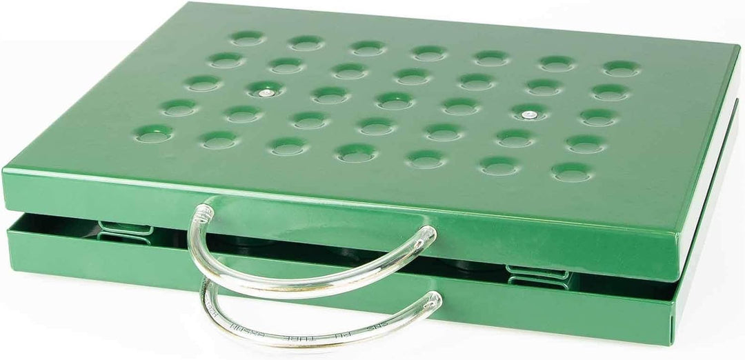 EUROHUNT Teelichtheizer, Fuss-und Kanzelheizer, Heizung, Grün, ca. 31 cm x 23 cm x 5 cm, Teelichthei