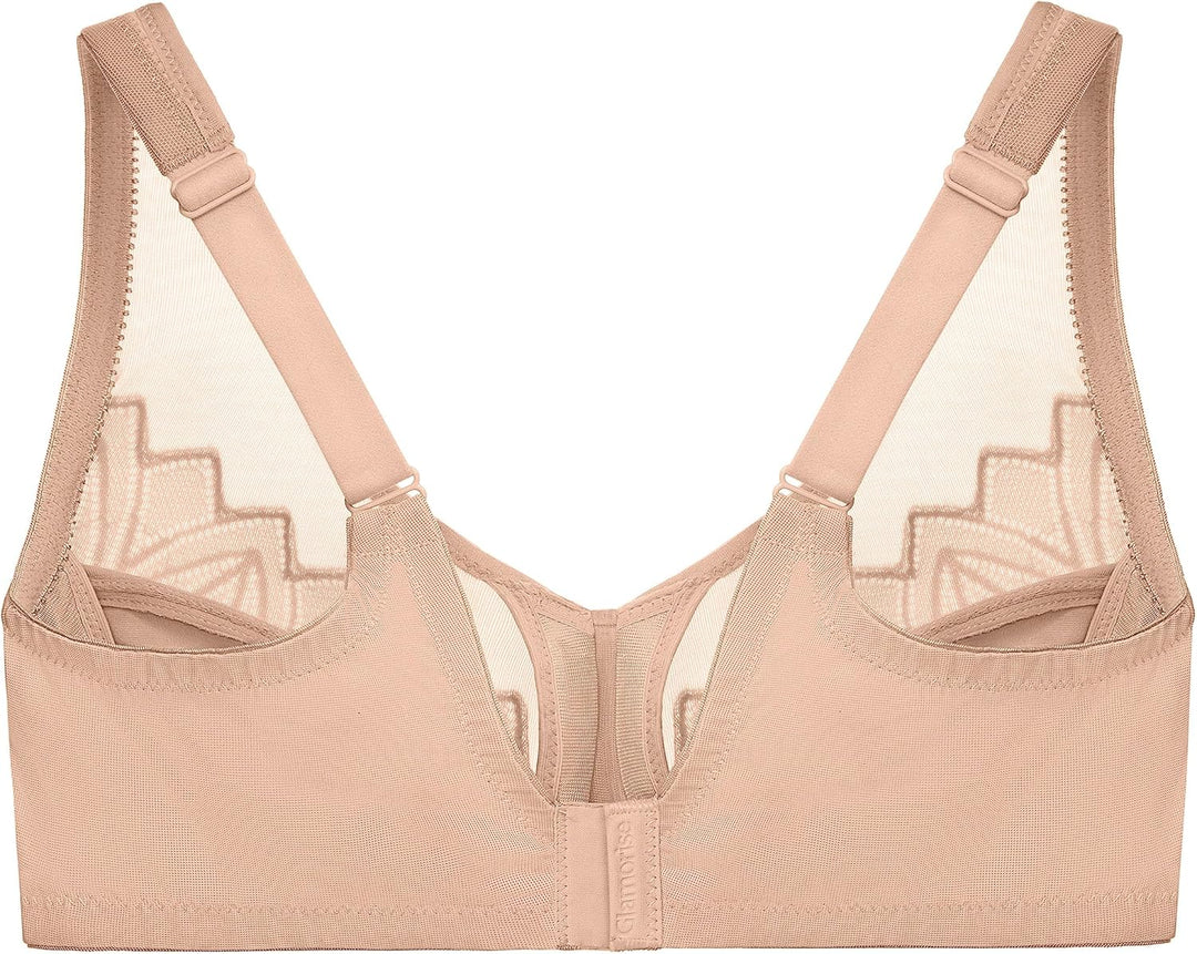 Glamorise Damen Plunge Bra 80C Haut, 80C Haut