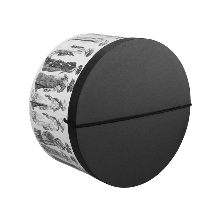 Hutbox Hutschachtel Hutkarton Nostalgie Damen - Accessoires Frühling-Sommer Herbst-Winter Frühjahr S