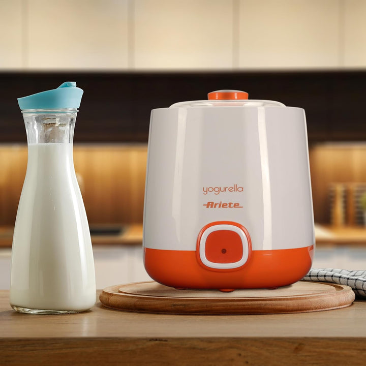Ariete 621 Yogurella - Joghurtbereiter zur Zubereitung von klassischem Joghurt und griechischem Jogh