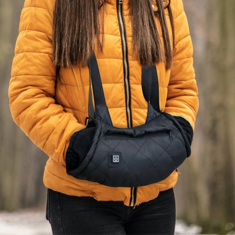 Elektrische Hand Muffs, wiederaufladbar Handwärmer Muff, Tragbare Handwärmertasche Heiztasche mit DR