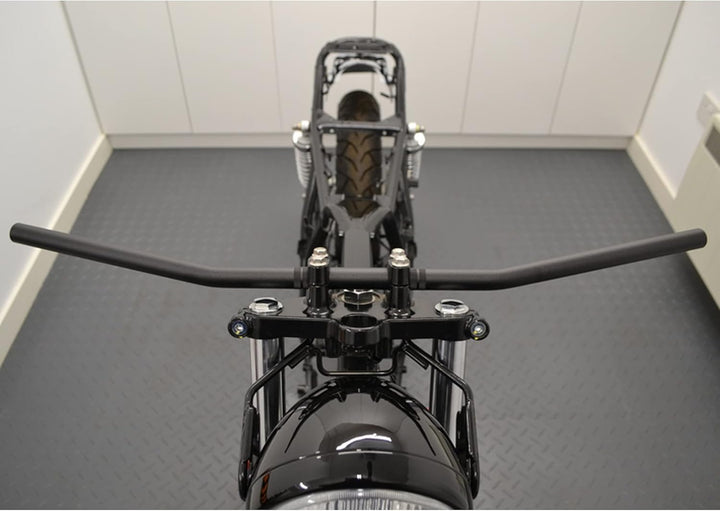 Motorrad Lenker Widerstand Stange 7/8" 22mm Für Streetfighter Scrambler Massgefertigt Fahrrad Flach
