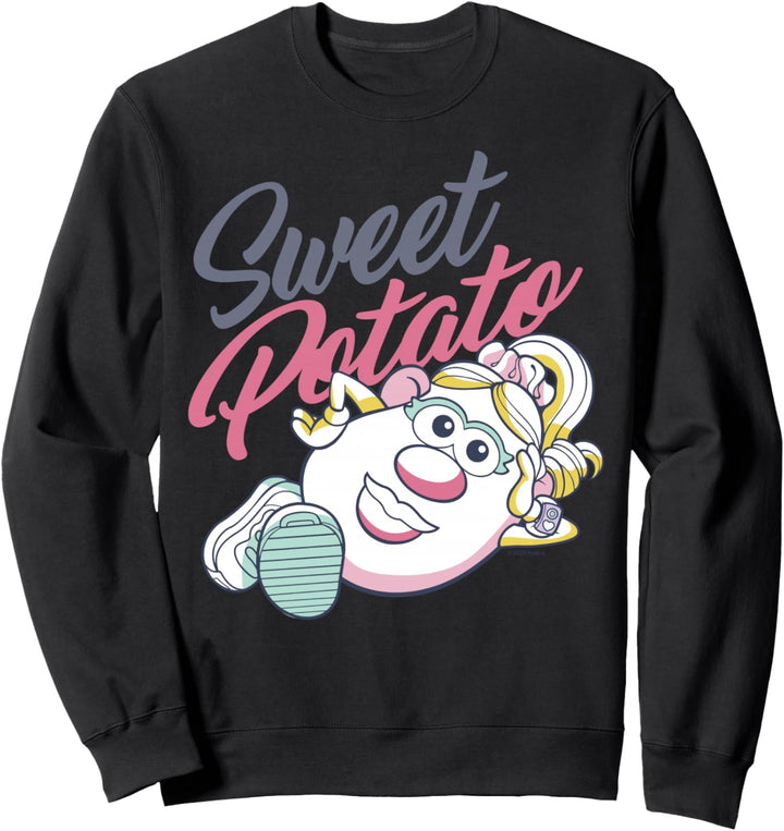 Mr. Potato Head Valentinstag Mrs. Sweet Potato Retro Sweatshirt