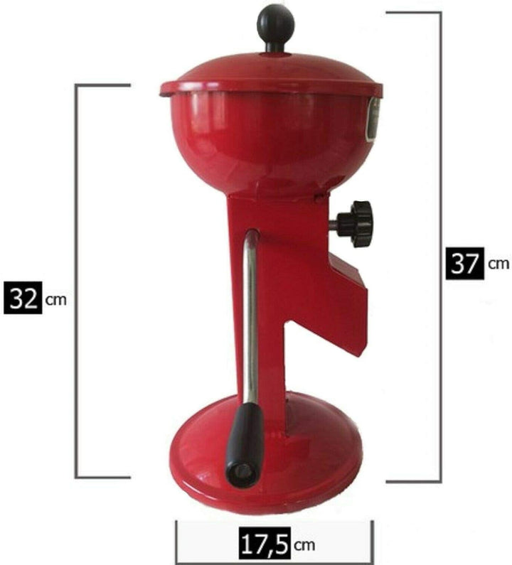 Uzman Walnussknacker Nussknacker Walnuss-Knacker Brecher Walnüsse Walnuss Brecher in rot mit Handkur