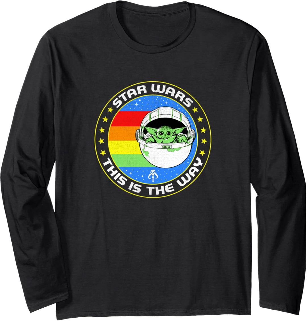 Star Wars The Mandalorian Star Power Langarmshirt