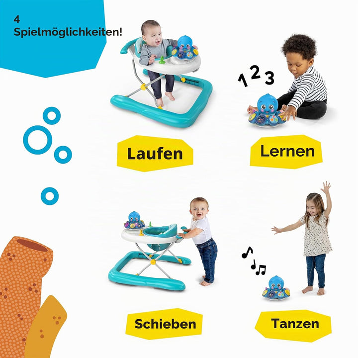 Baby Einstein Step &amp; Twirl Opus 4-in-1 Aktivitäten Lauflernhilfe, Musikalisch, für Kleinkinder im Al