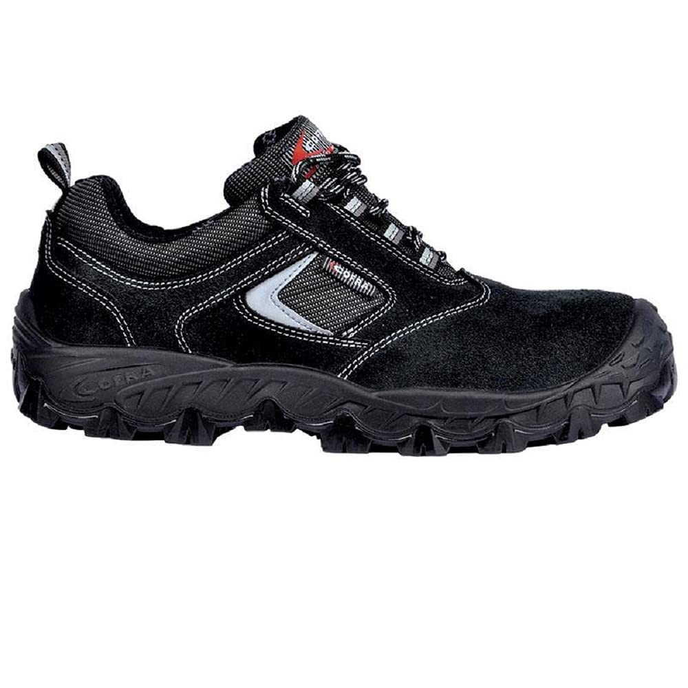Cofra FW210-000.W36 NEW SUEZ S1 P SRC Sicherheitsschuhe, Schwarz, Grösse 36 36 EU, 36 EU
