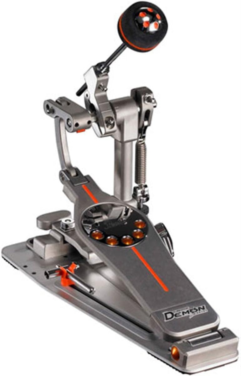 Pearl p3000d Eliminator Demon Drive Single Bass Drum Pedal silber, silber