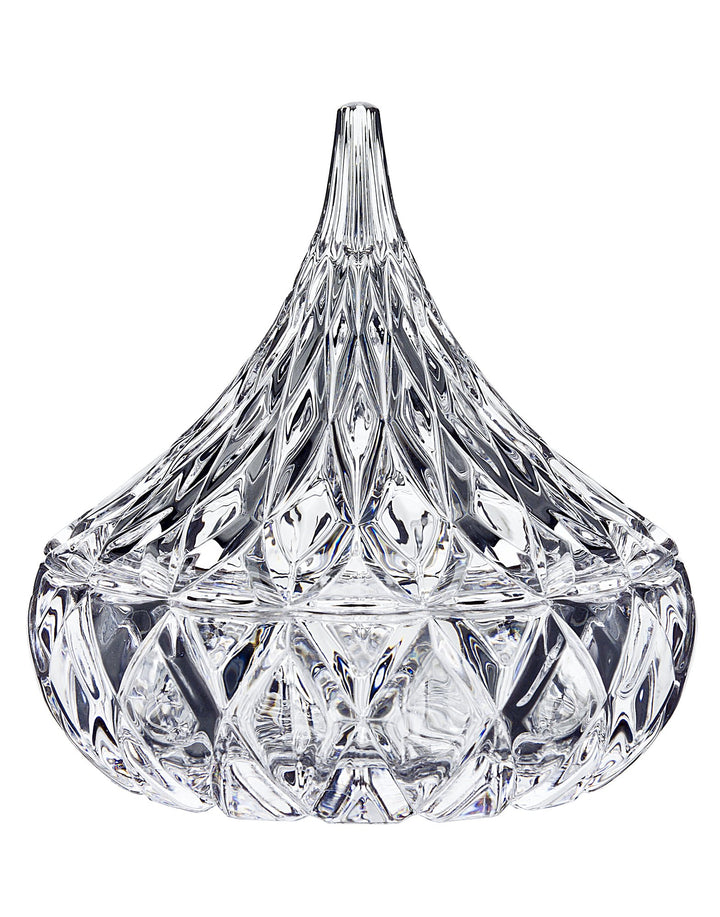 Godinger Crystal Famous Hersheys Kiss Crystal Candy Dish 1 Transparenter Kristall, 1 Transparenter K