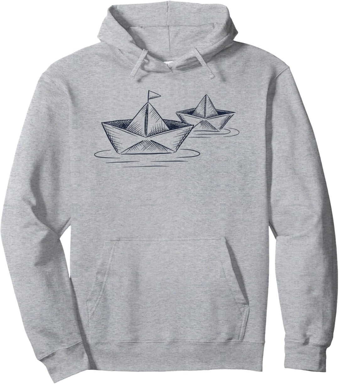 Papierboote Papier Boot Pullover Hoodie