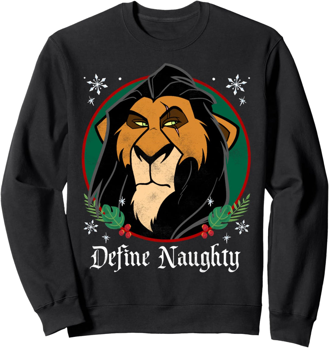 Disney Lion King Scar Define Naughty Sweatshirt