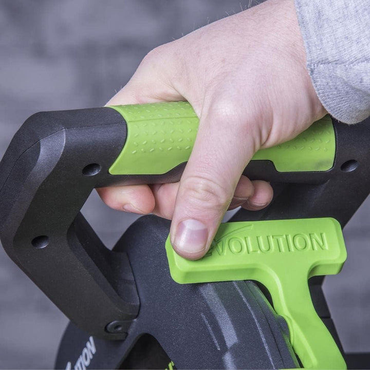 Evolution Power Tools - F255SMS Mehrzweck-Gleit-Gehrungssäge, 255 mm, 1600 W, 230 V, Mehrzweck-Gleit