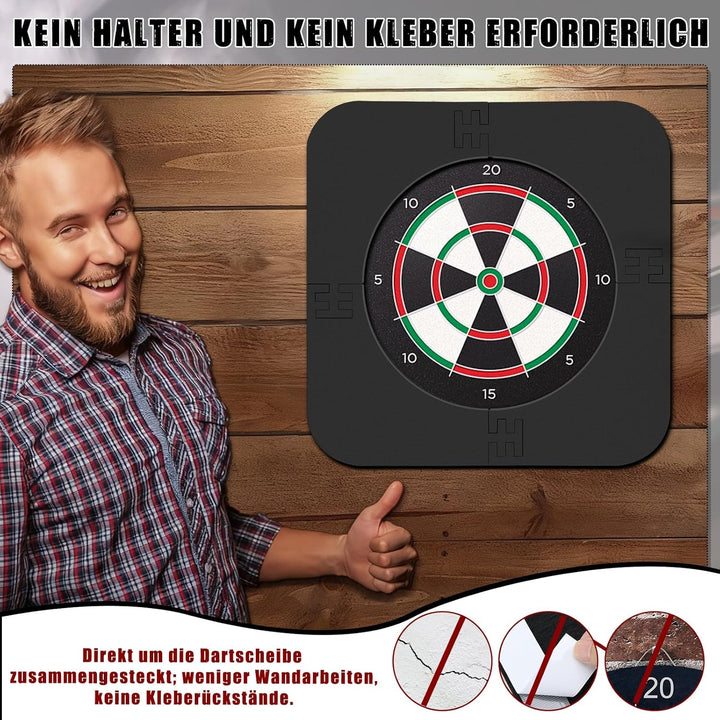 Dartscheibe Schutzring Innerer Kreis Dart Catchring Surround Dartscheiben Umrandung, Leichtes Eva Da