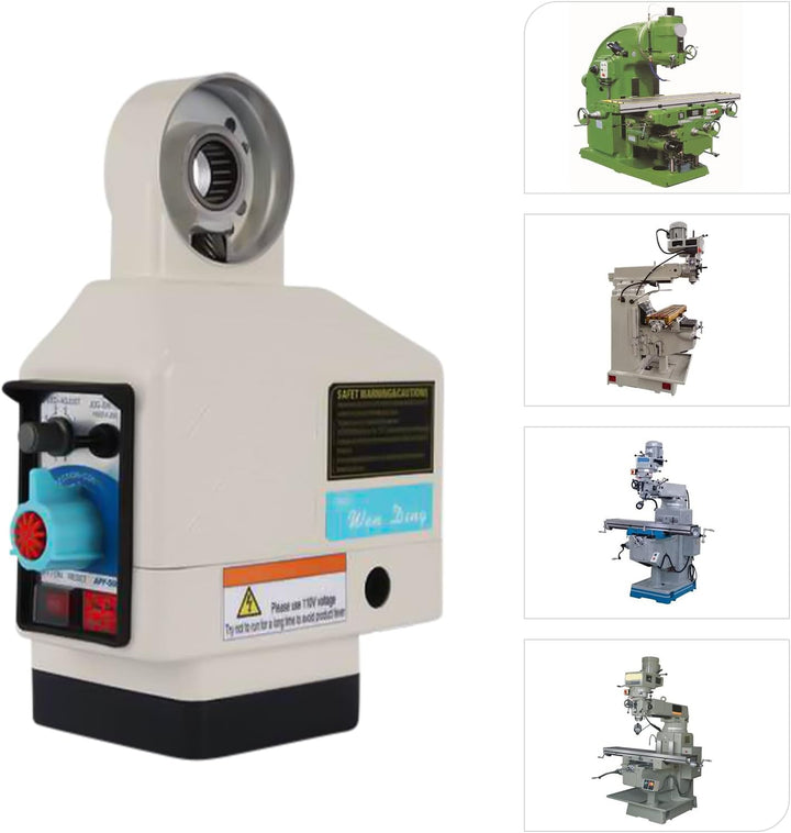 HINOPY X-Achse Frästischvorschub Vorschubmotor Power Table Feed Für Fräsmaschine 135lb 220V 210RPM