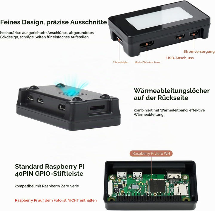 Waveshare 2.13inch Touch E-Paper E-Ink Display for Raspberry Pi Zero 250×122 Pixels Supports Partial