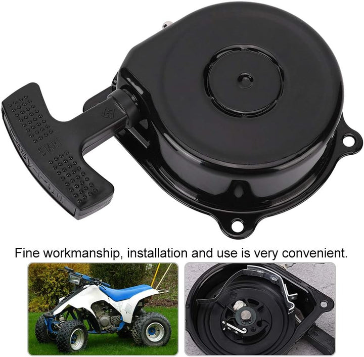 Yctze Recoil Pull Starter ATV Recoil Pull Starter Passend für Suzuki Quad Runner 1983-1987,alt 50 cr