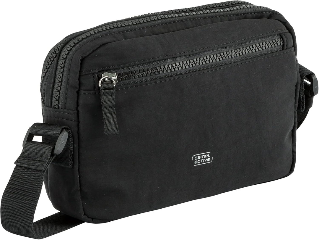 camel active bags Spirit Damen Umhängetasche Handtasche Mittelgross Schwarz Schwarz 26,00 x 11,0 x 1