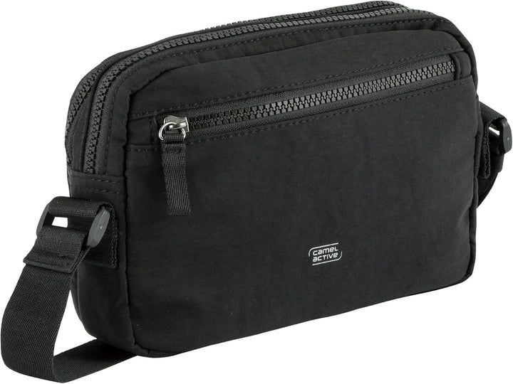 camel active bags Spirit Damen Umhängetasche Handtasche Mittelgross Schwarz Schwarz 26,00 x 11,0 x 1