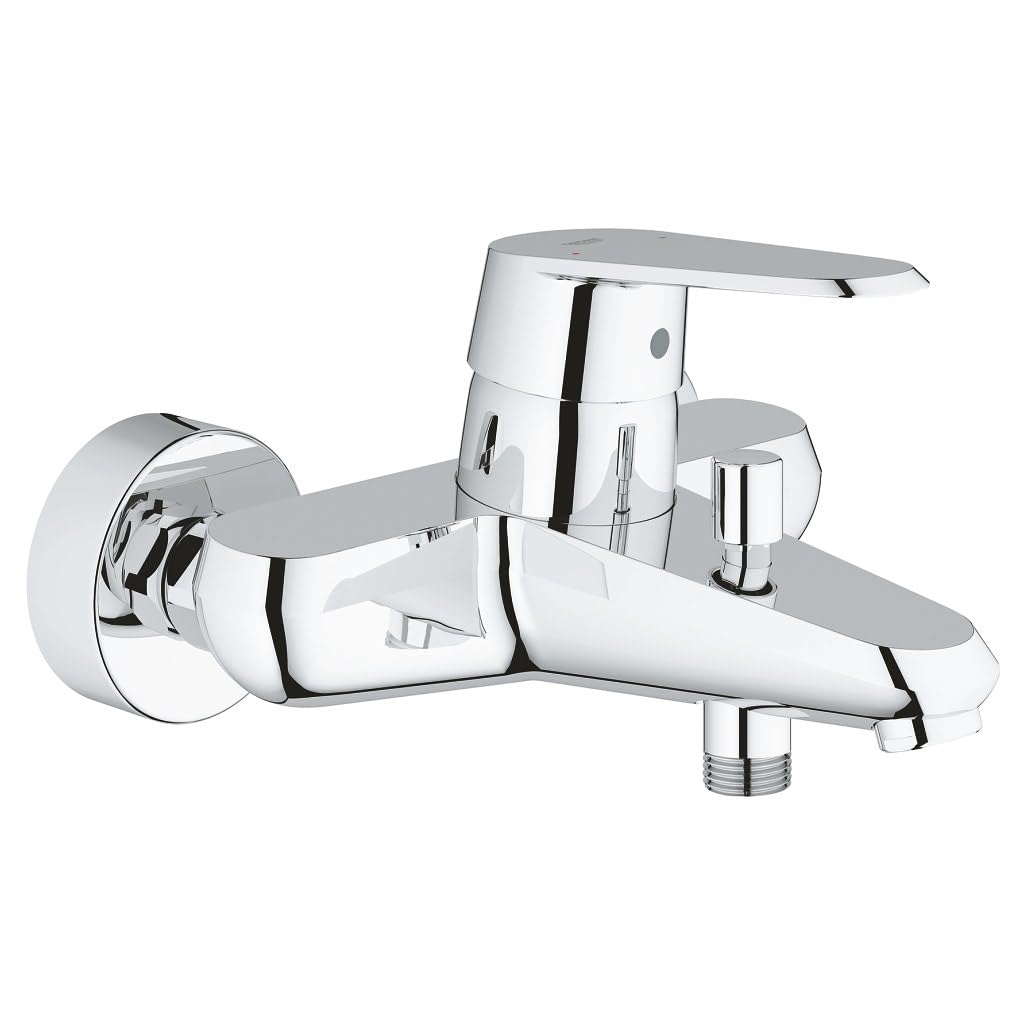 GROHE Eurodisc Cosmopolitan | Badarmaturen - Einhand-Wannenbatterie, DN 15 | Wandmontage | chrom | 3