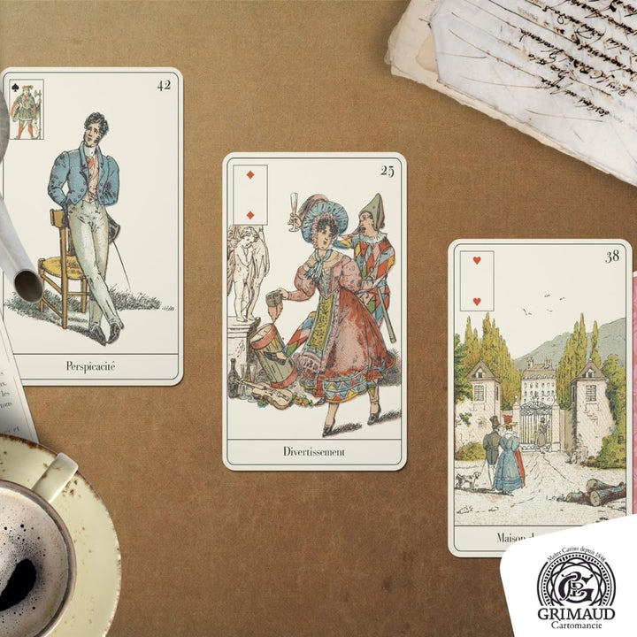 Grimaud 10035330 Sibylle der Salons-Wahrsagungsoracle-Kartomanz Wahrsagerei-Oracle