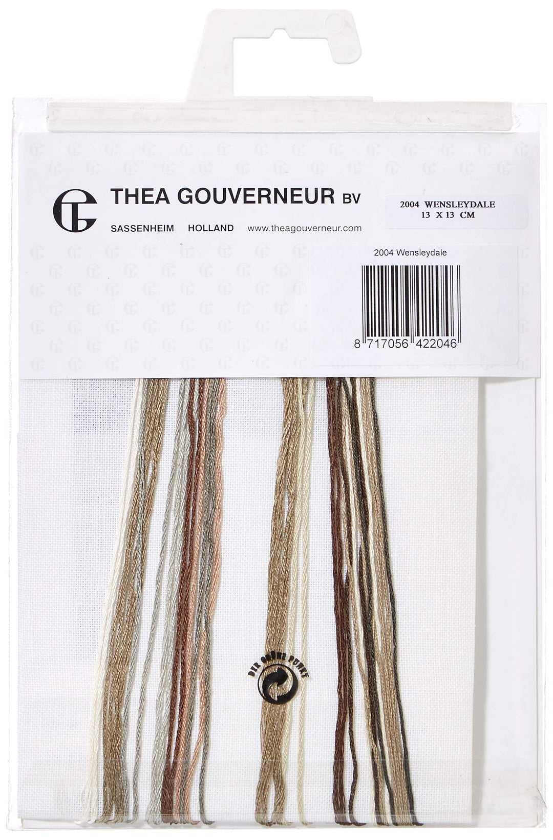 Thea GOUVERNEUR SINCE 1959 2004 Kreuzstich-Set, Mehrfarbig, 13x13cm