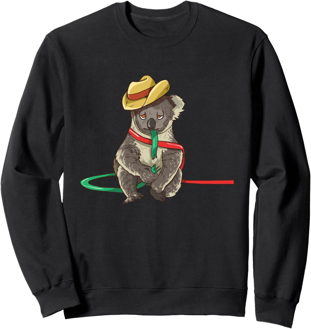 Betrunkenes Koala-Geschenk für einen Biertrinker Sweatshirt
