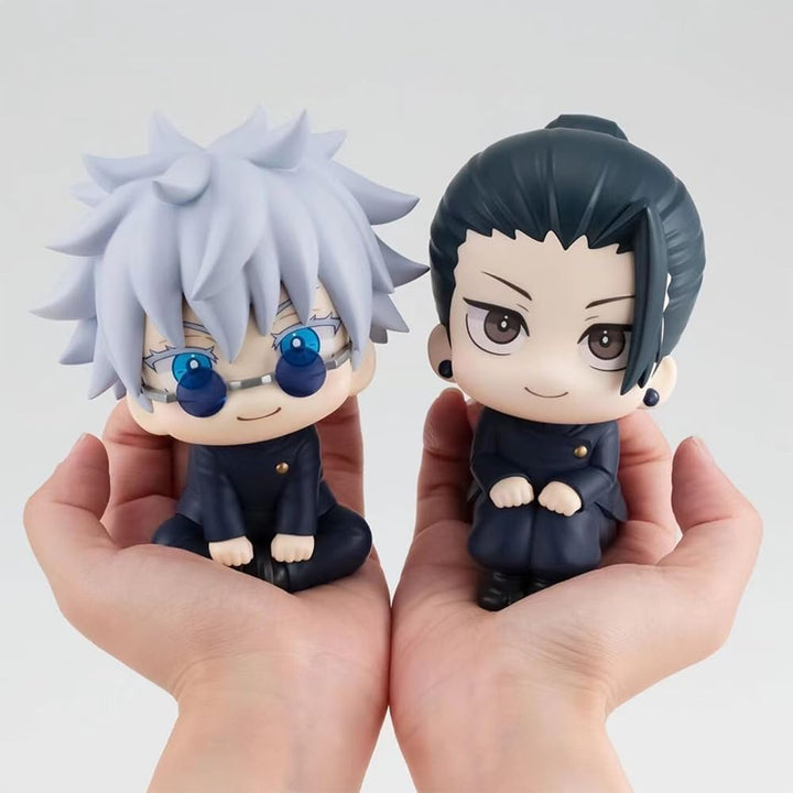 2Stk Satoru Gojo/Suguru Geto Figur Statue 25,24 cm Cartoon Figuren Modell Spielzeug Sammlerobjekt Or
