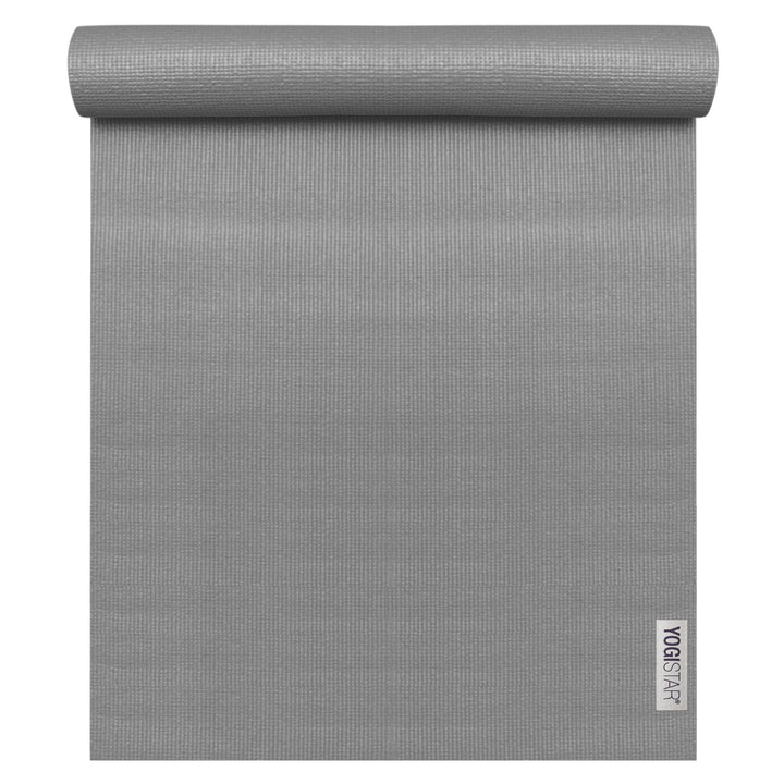 Yogistar Yogamatte Basic - rutschfest - 23 Farben Graphit