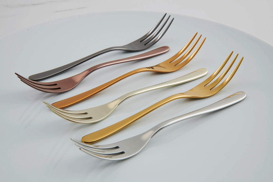 Rosenthal Sambonet - Taste - Kuchengabeln - Edelstahl - Multicolor - 6er Set