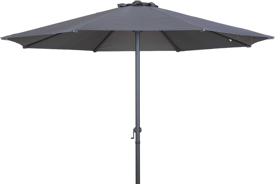 Trend Line Alu Sonnenschirm Sofia anthrazit Ø 300 cm Gartenschirm Schirm