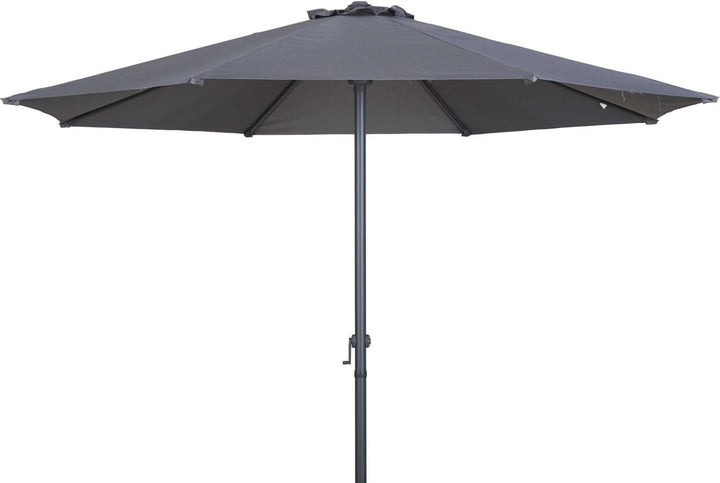 Trend Line Alu Sonnenschirm Sofia anthrazit Ø 300 cm Gartenschirm Schirm