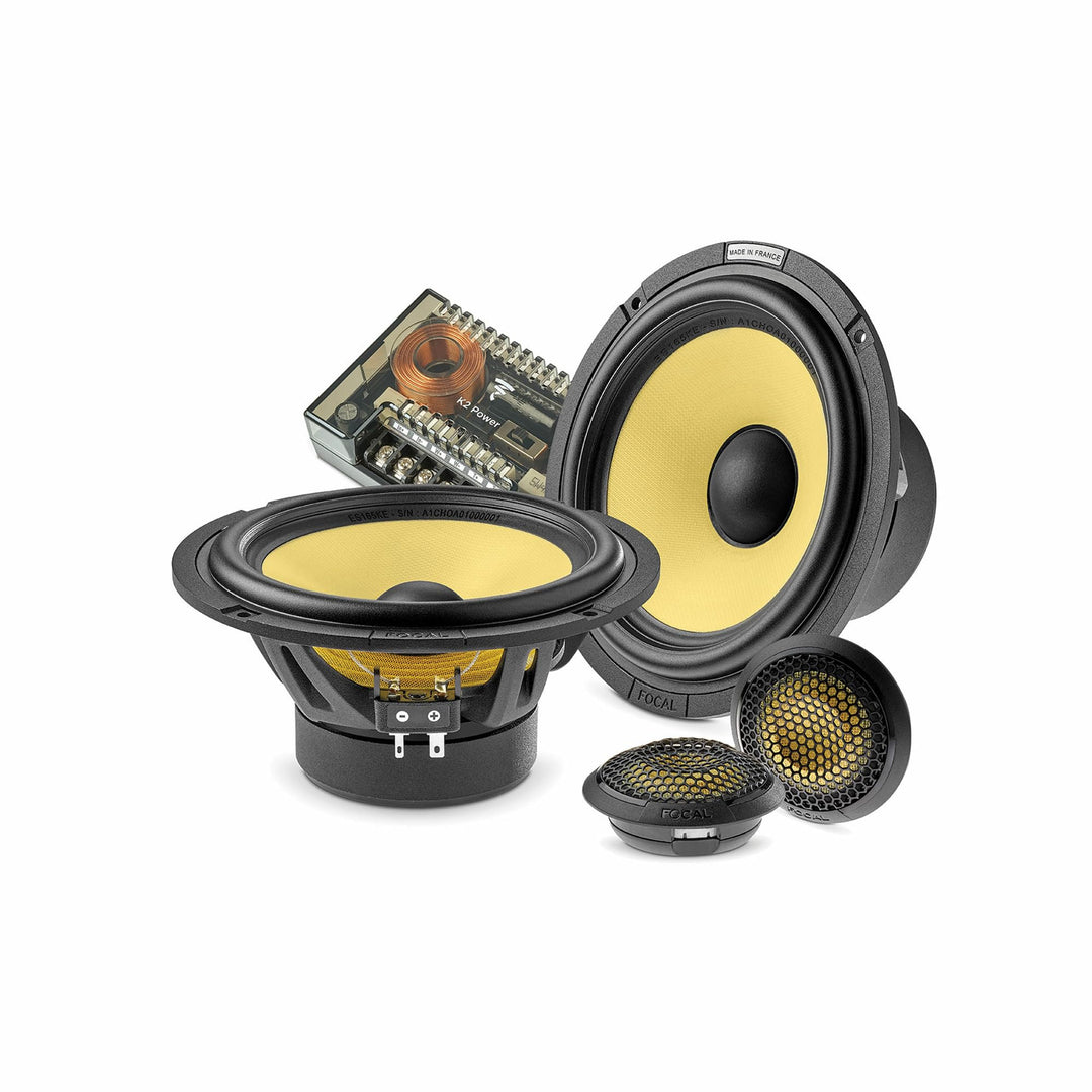 16,5 cm 2-Wege-Komponenten-Lautsprecher-Set