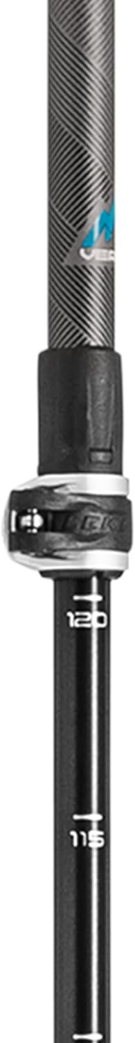LEKI Sherpa FX Carbon Strong Skistöcke 7.5 silvergray-petrol-black, 7.5 silvergray-petrol-black
