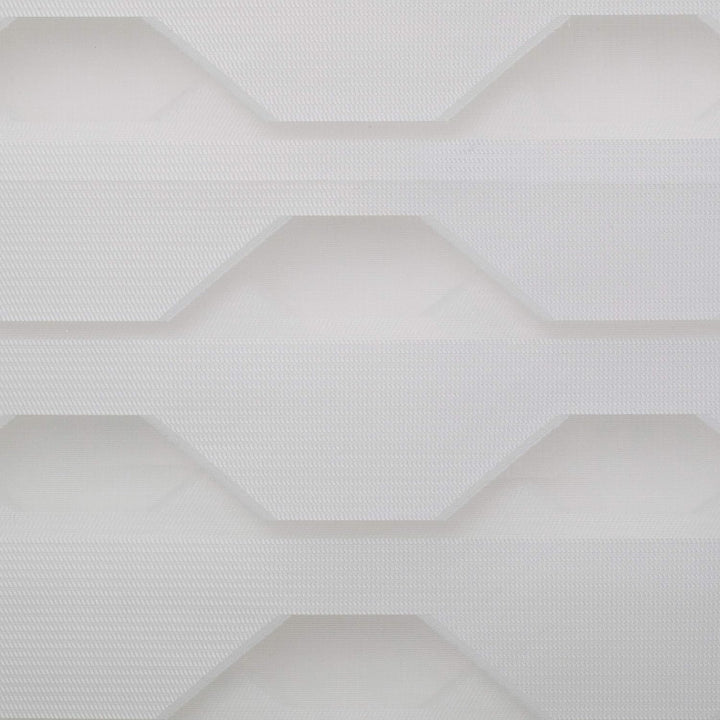 K-home Klemmfix-Doppelrollo Trapez, Weiss, 110 x 150 cm, 110 x 150 cm