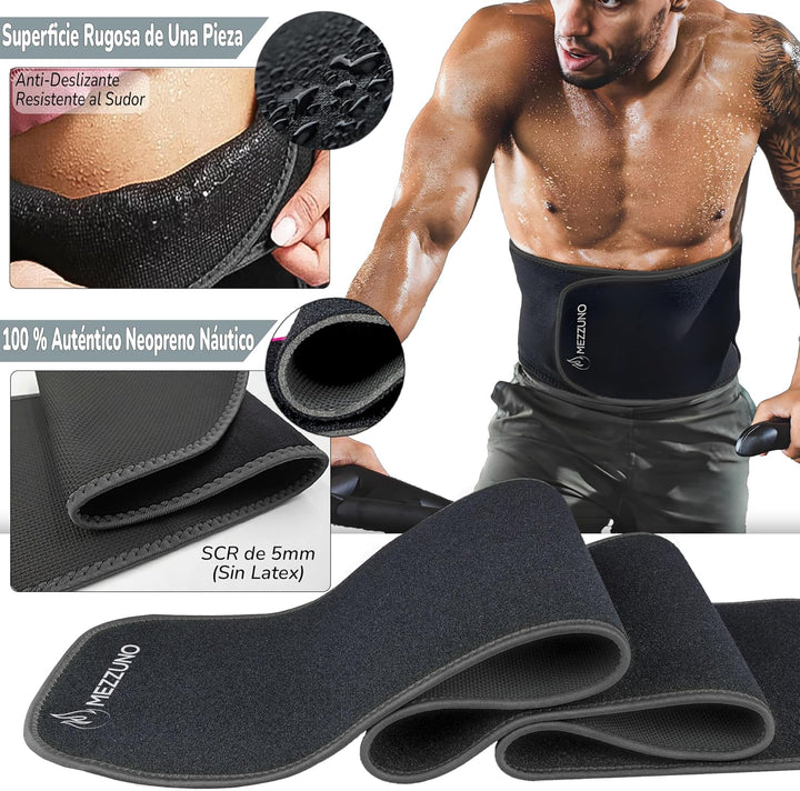 Bauchweggürtel Herren und Damen aus Neopren-Sauna Fitnessgürtel Schwitzgürtel-Bauchgurt Sport-Sport-