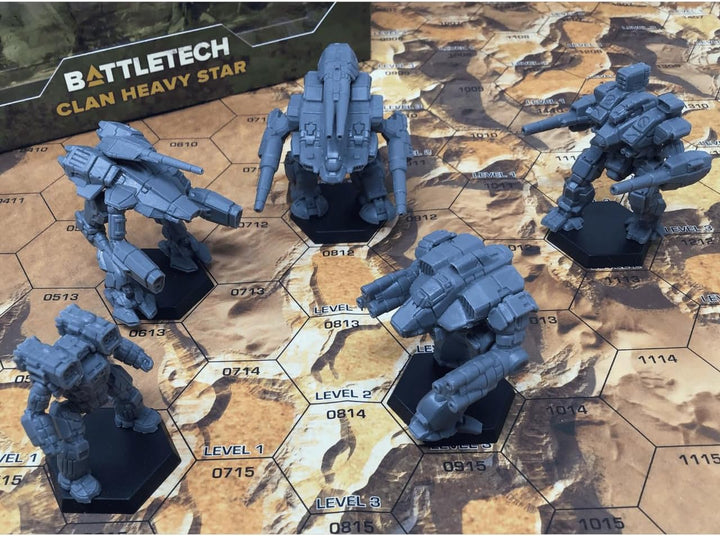 Catalyst Game Labs BattleTech: Clan Heavy Star - Miniature Game