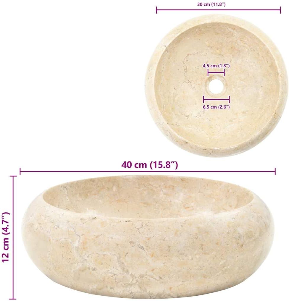 vidaXL Waschbecken Waschplatz Waschtisch Aufsatzwaschbecken Waschschale Handwaschbecken Aufsatzbecke