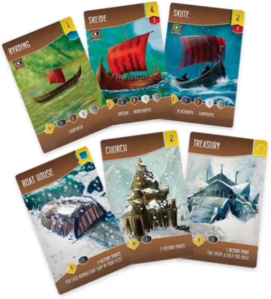 Renegade Game Studio RGS00587 Shipwrights of The North Sea, Multicoloured