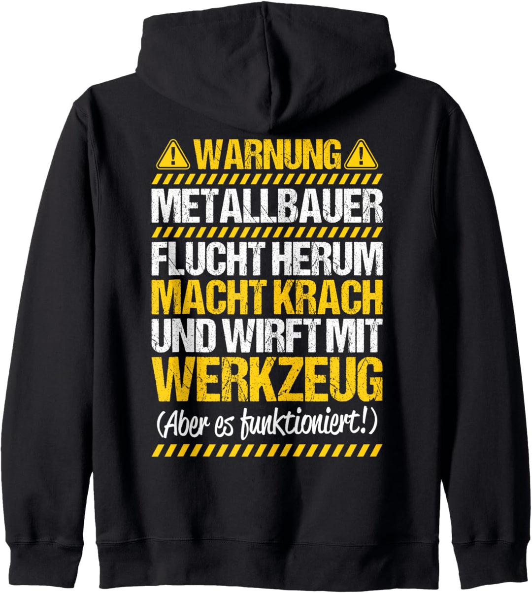 Wirft Mit Werkzeug Metallbauer Kapuzenjacke